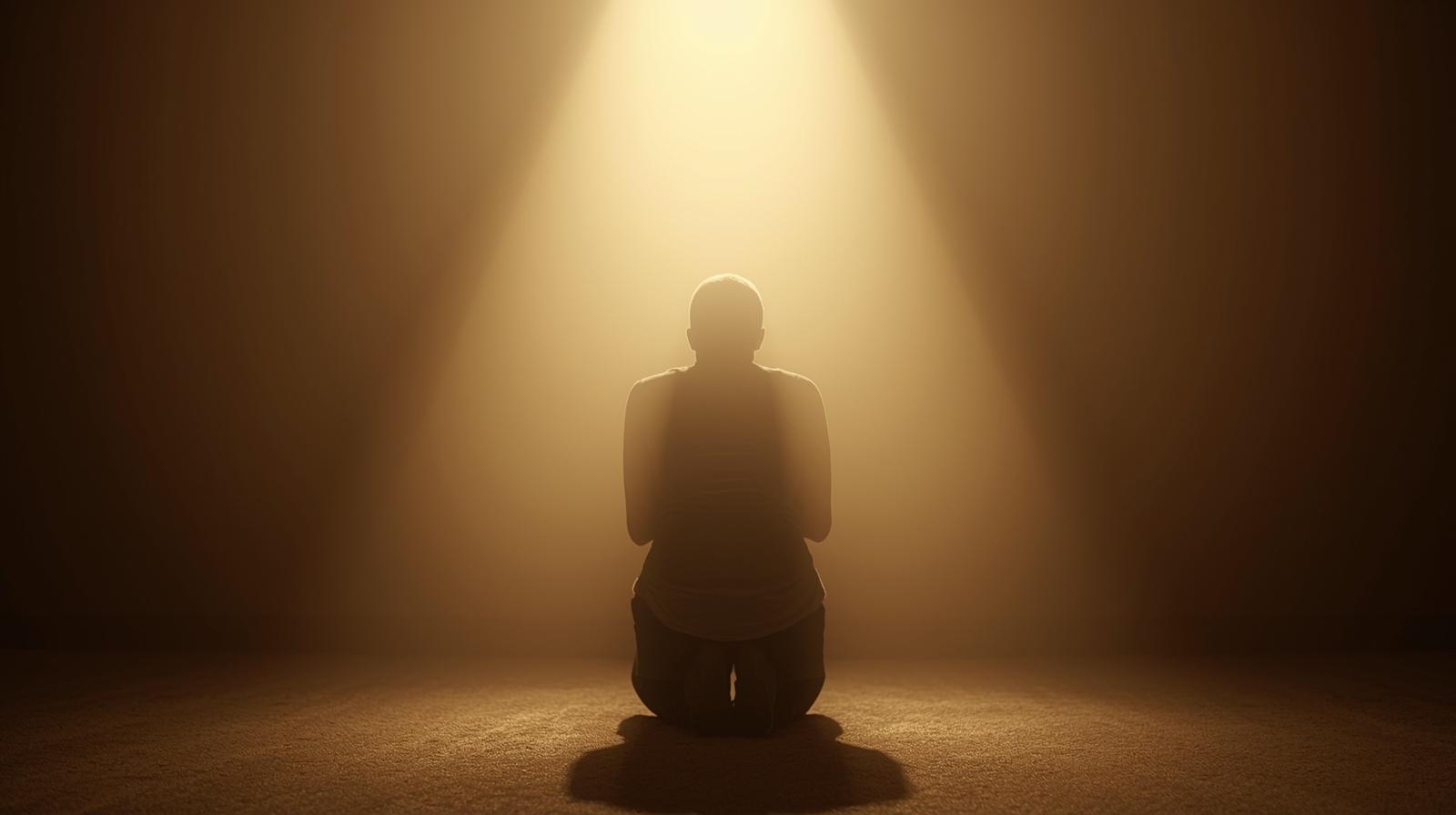 make a picture of someone pray